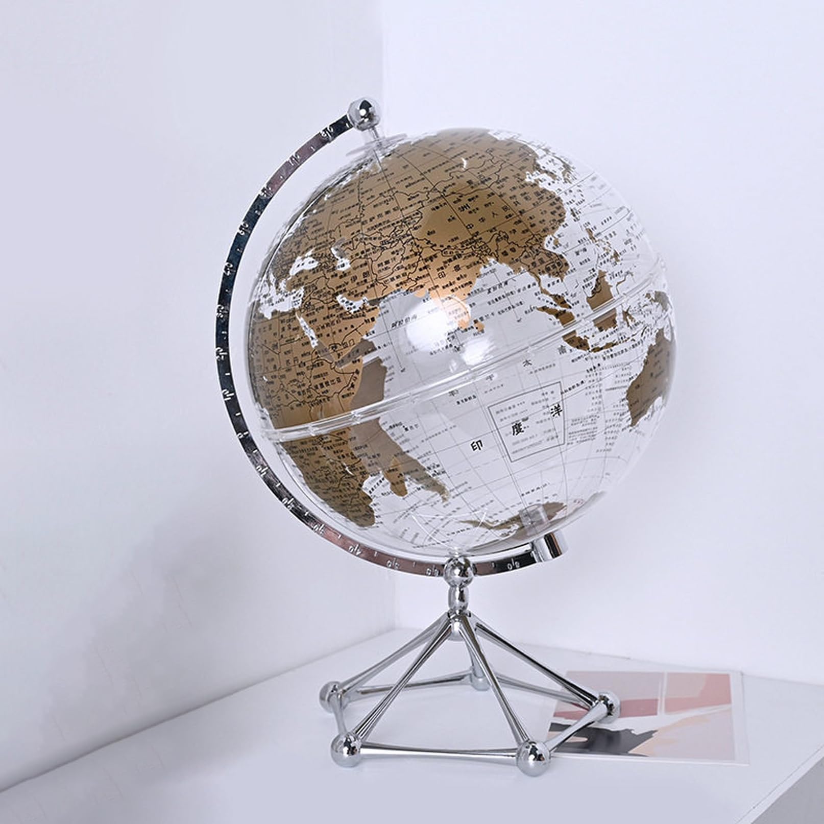 Amazon.co.jp: [dhiuebc] インテリア 地球儀 A 回る アンティーク